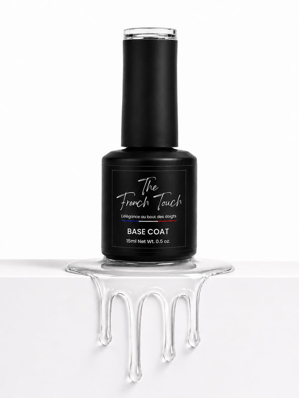 Base coat semi-permanent The French Touch 15ml - primaire adhérence longue tenue