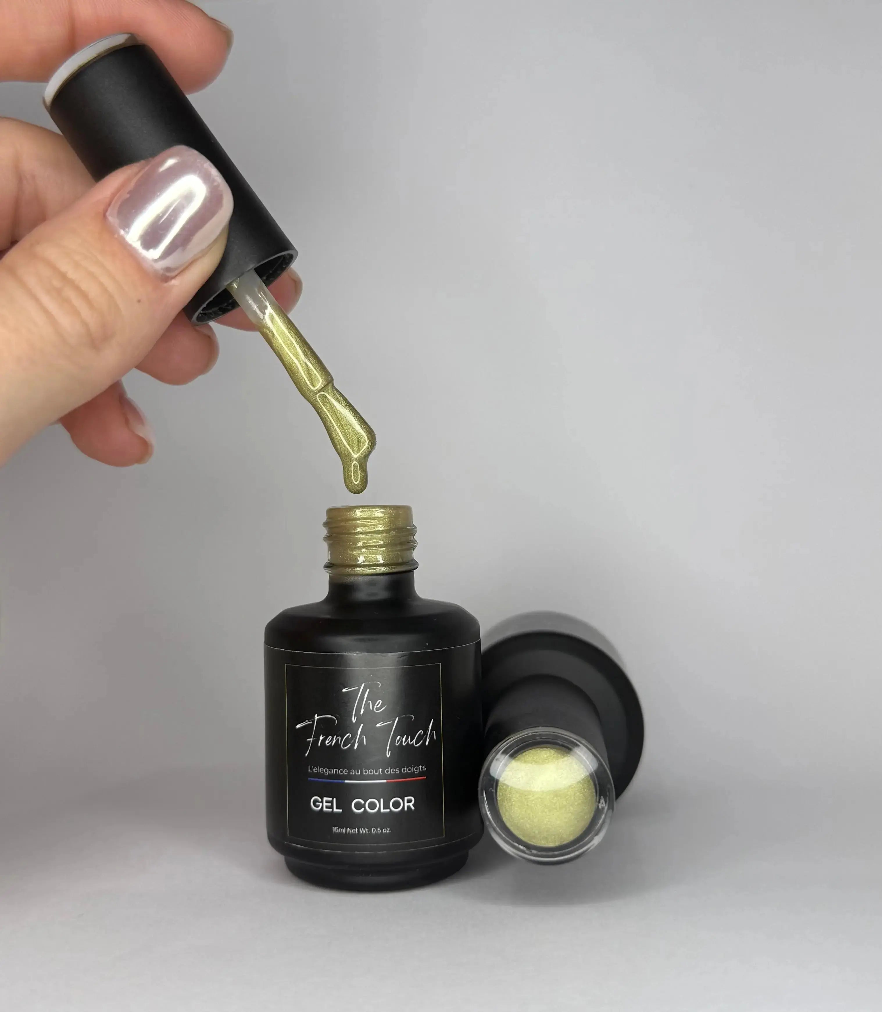 Vernis Semi-Permanent Golden Cat Eyes Professionnel The FrenchTouch