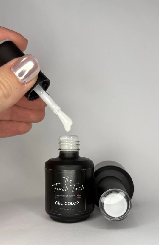 Vernis Semi-Permanent Blanc White Bunny Professionnel The FrenchTouch