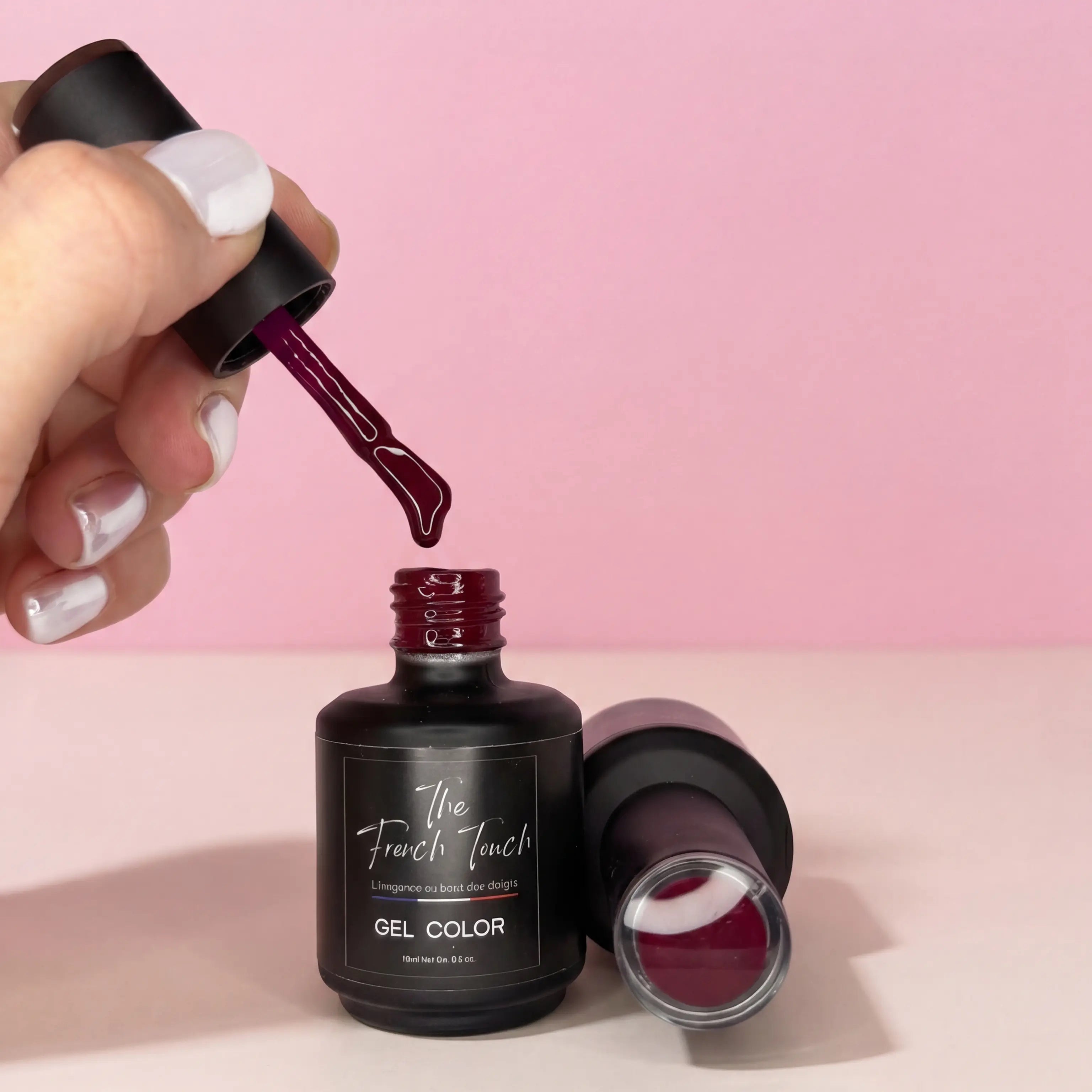 Vernis Semi-Permanent Rouge Cherry Professionnel The FrenchTouch