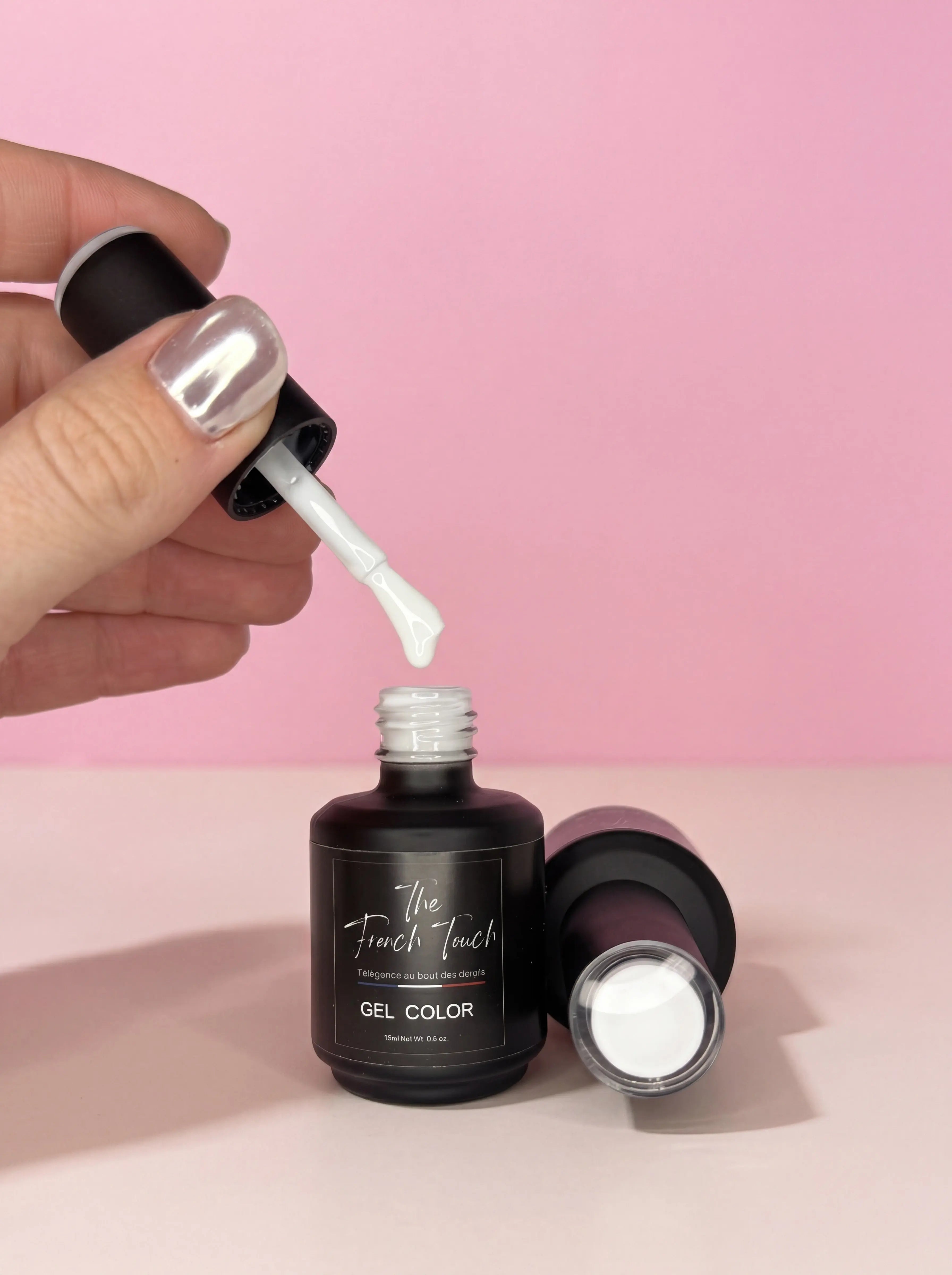 Vernis Semi-Permanent Blanc White Bunny Professionnel The FrenchTouch