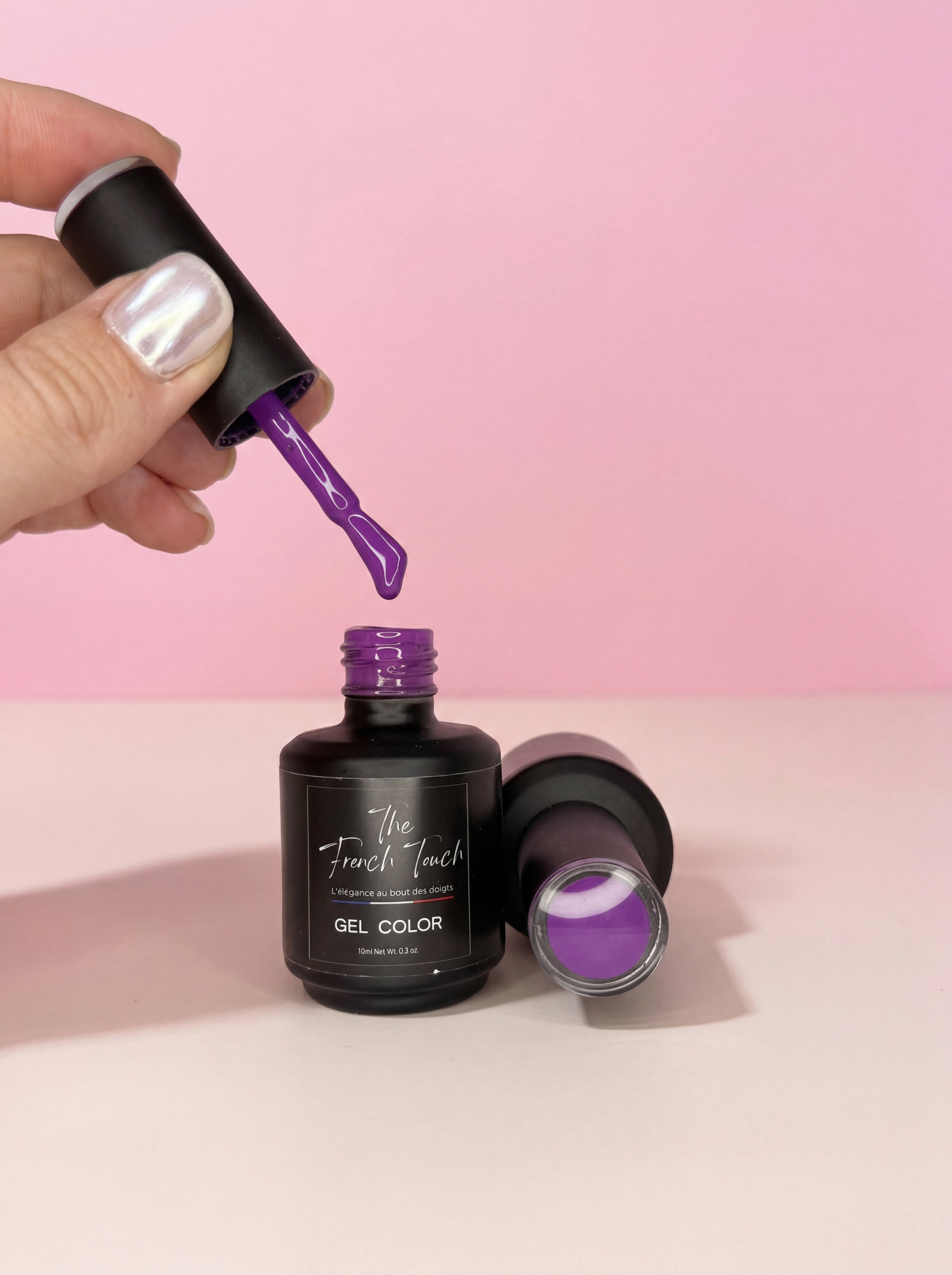 Vernis Semi-Permanent Violet Intense Professionnel The FrenchTouch