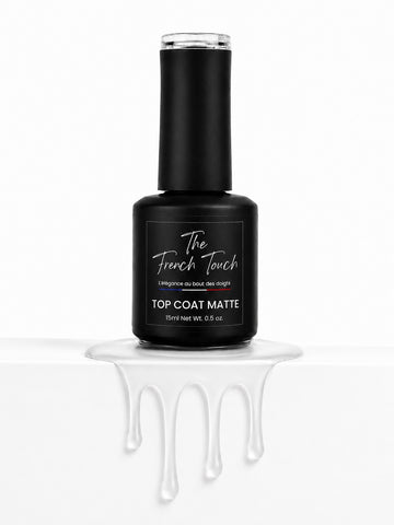 Top Coat matte Semi-Permanent — Longue Tenue The FrenchTouch