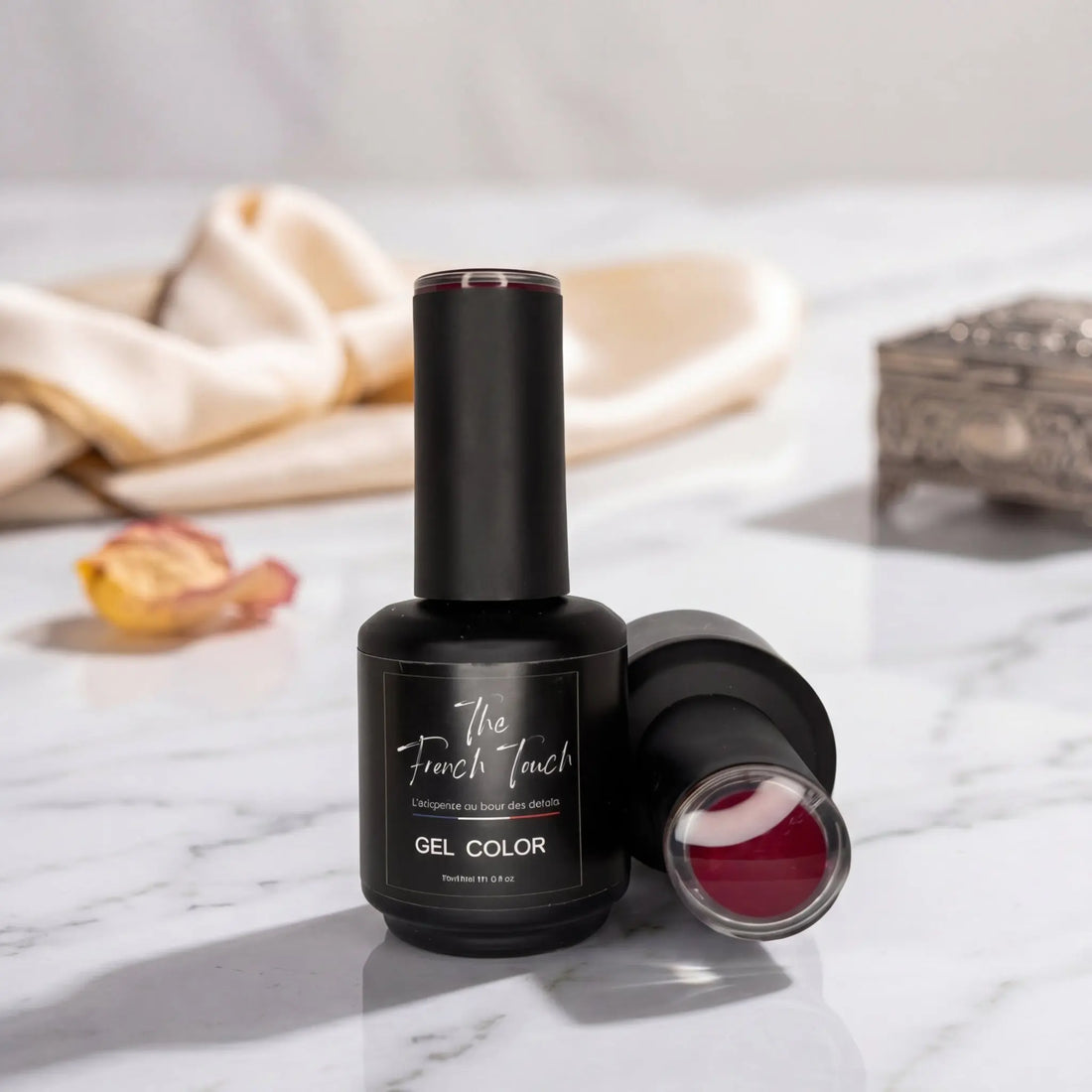 Vernis Semi-Permanent Rouge Cherry Professionnel The FrenchTouch