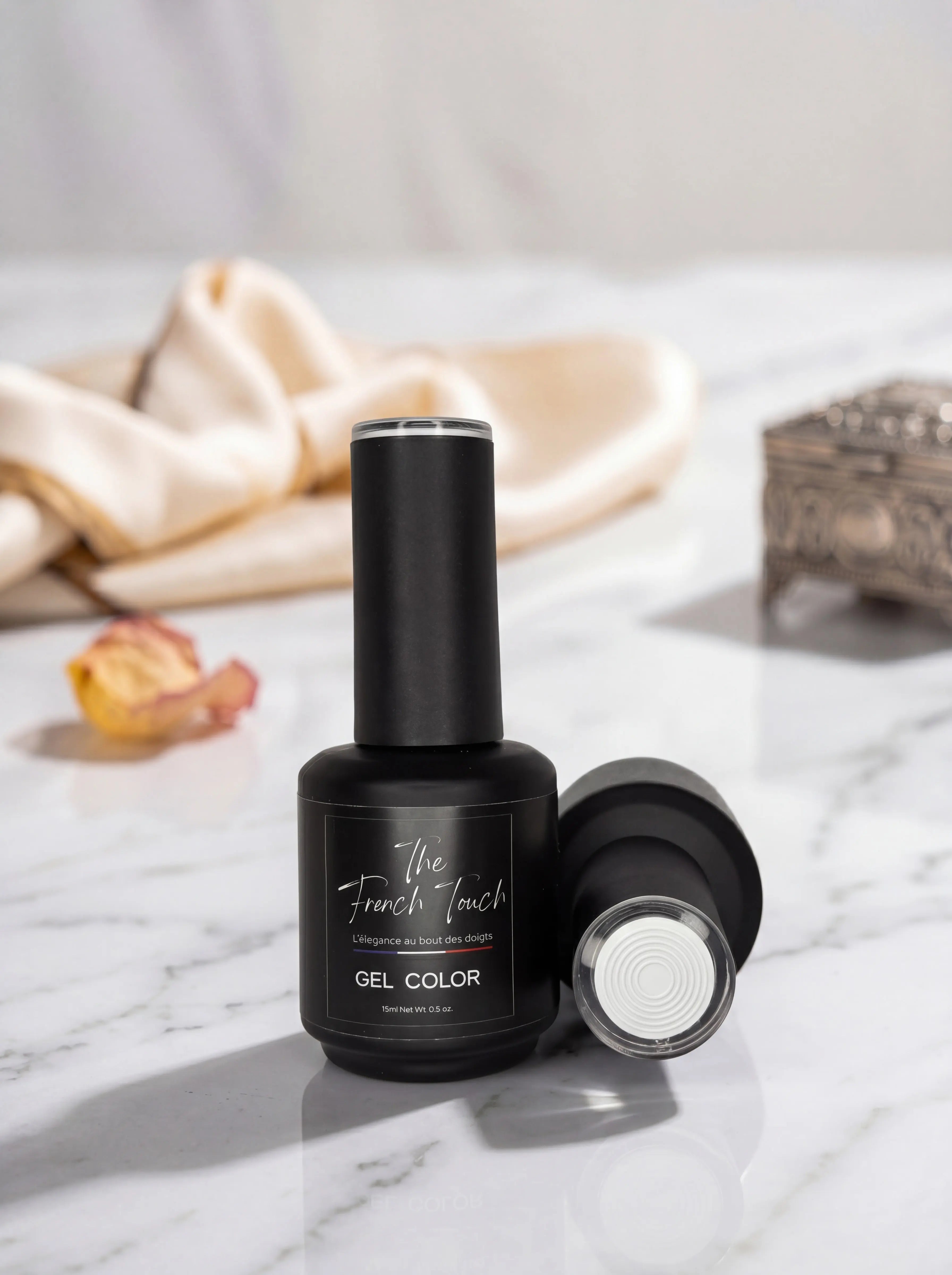Vernis Semi-Permanent Blanc White Bunny Professionnel The FrenchTouch