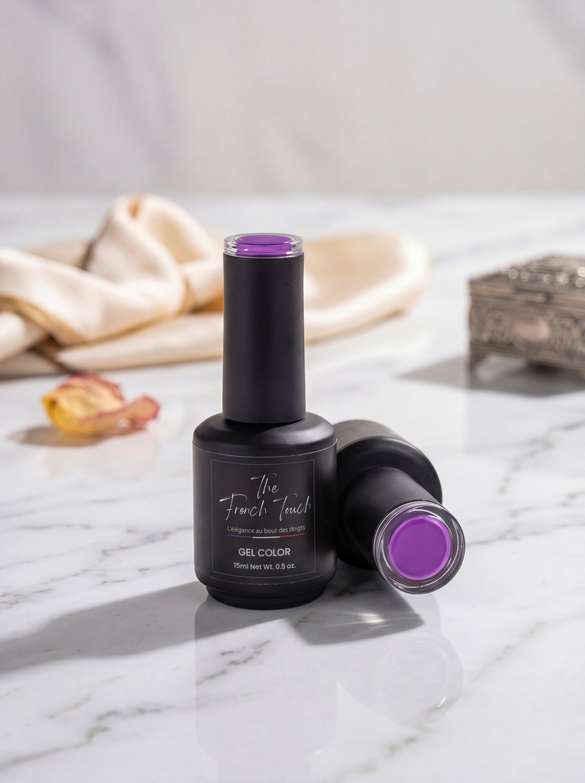 Vernis Semi-Permanent Violet Intense Professionnel The FrenchTouch