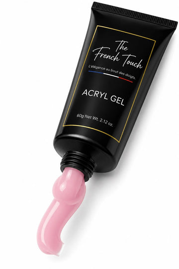 Texture Acrygel Candy Rose The French Touch, gel de construction professionnel en tube 60g sans HEMA ni TPO