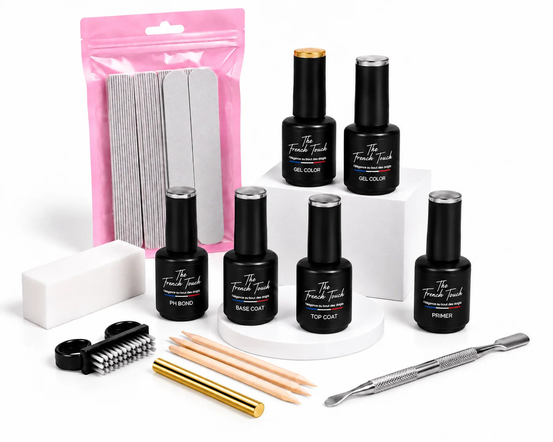 Kit Cat Eyes — vernis Golden et Diamond, aimant néodyme et accessoires The French Touch