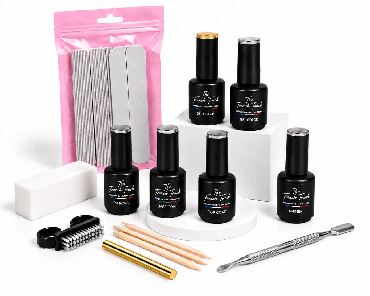 Kit Cat Eyes — vernis Golden et Diamond, aimant néodyme et accessoires The French Touch