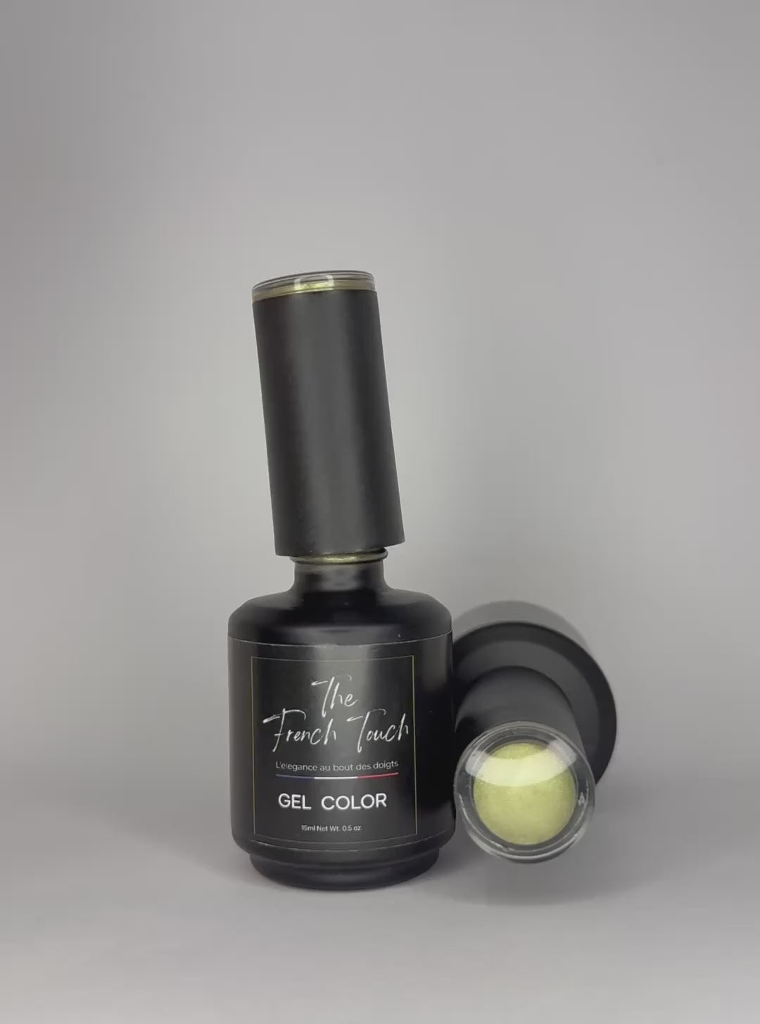 texture vernis semi permanent golden cat eyes particules metalliques