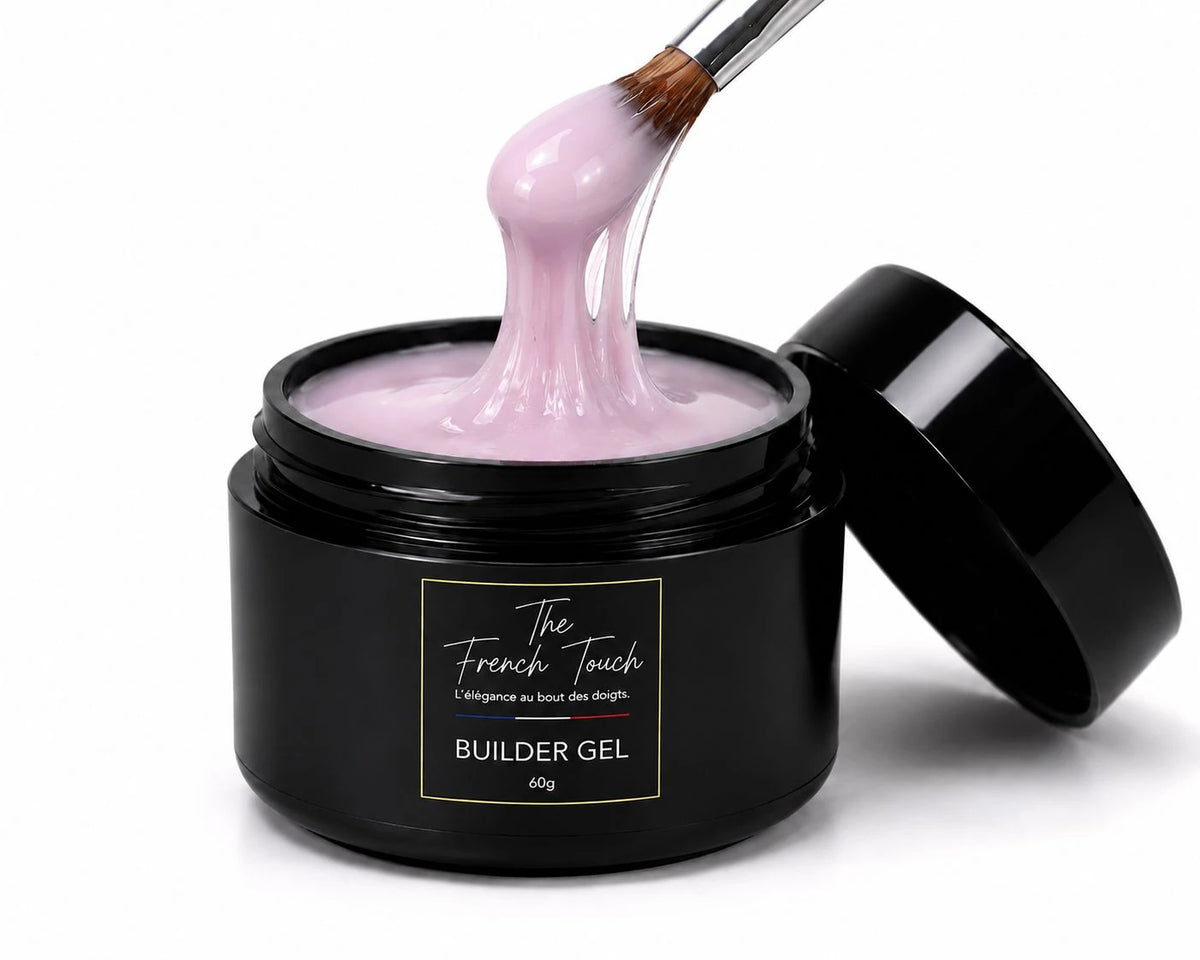Rose pastel - Builder gel Milky Rose The French Touch, gel de construction en pot 60g