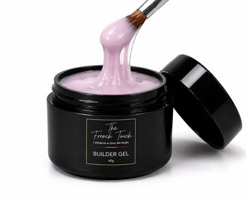 Rose pastel - Builder gel Milky Rose The French Touch, gel de construction en pot 60g