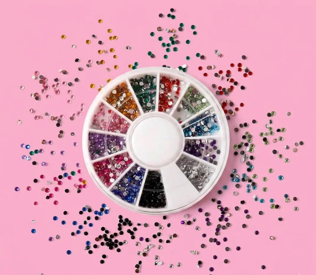 Strass nail art The FrenchTouch
