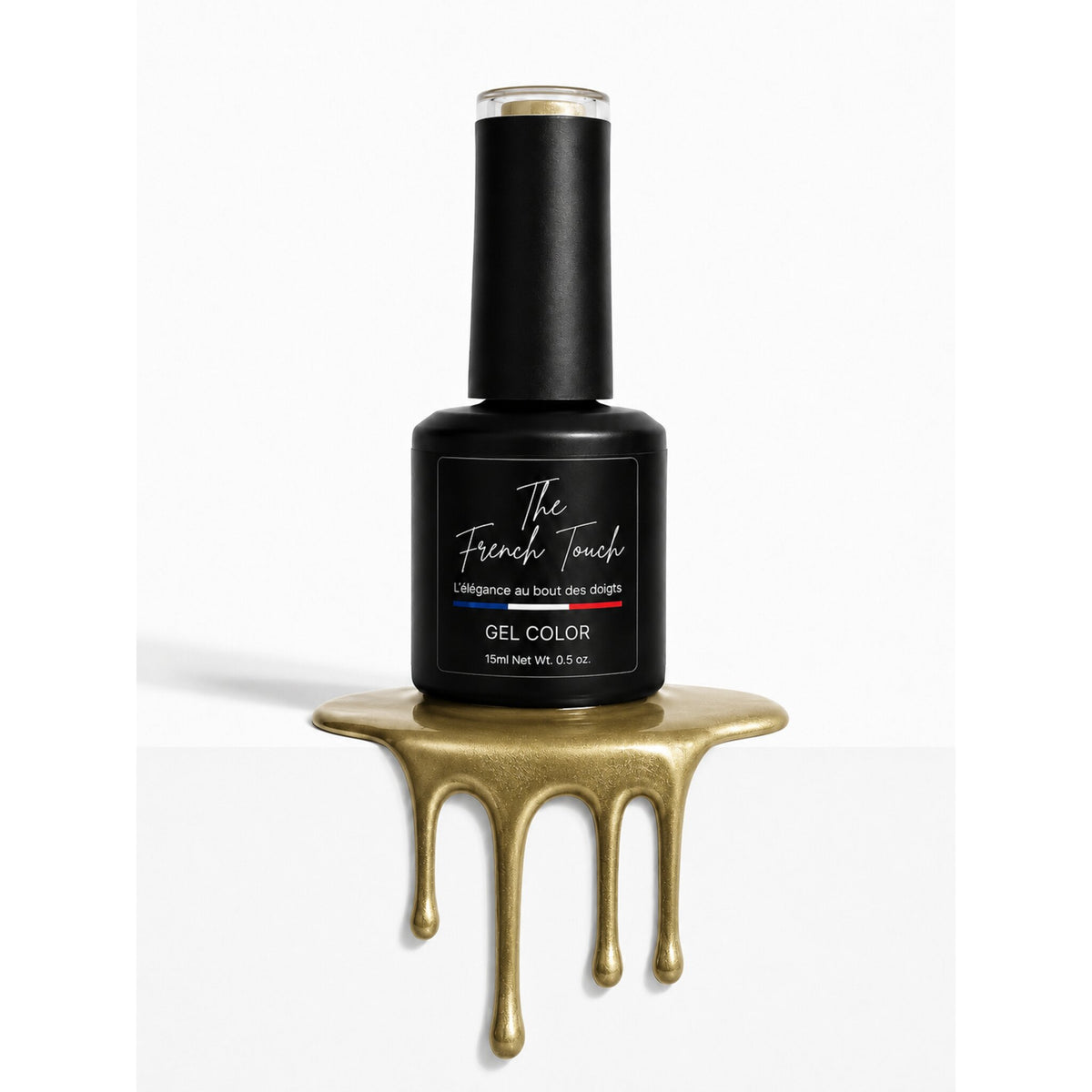 Vernis semi-permanent Golden Cat Eyes The French Touch - gel color magnétique 15ml
