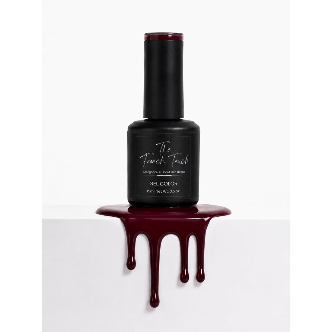 Vernis semi-permanent Rouge Cherry The French Touch - flacon 15ml gel color