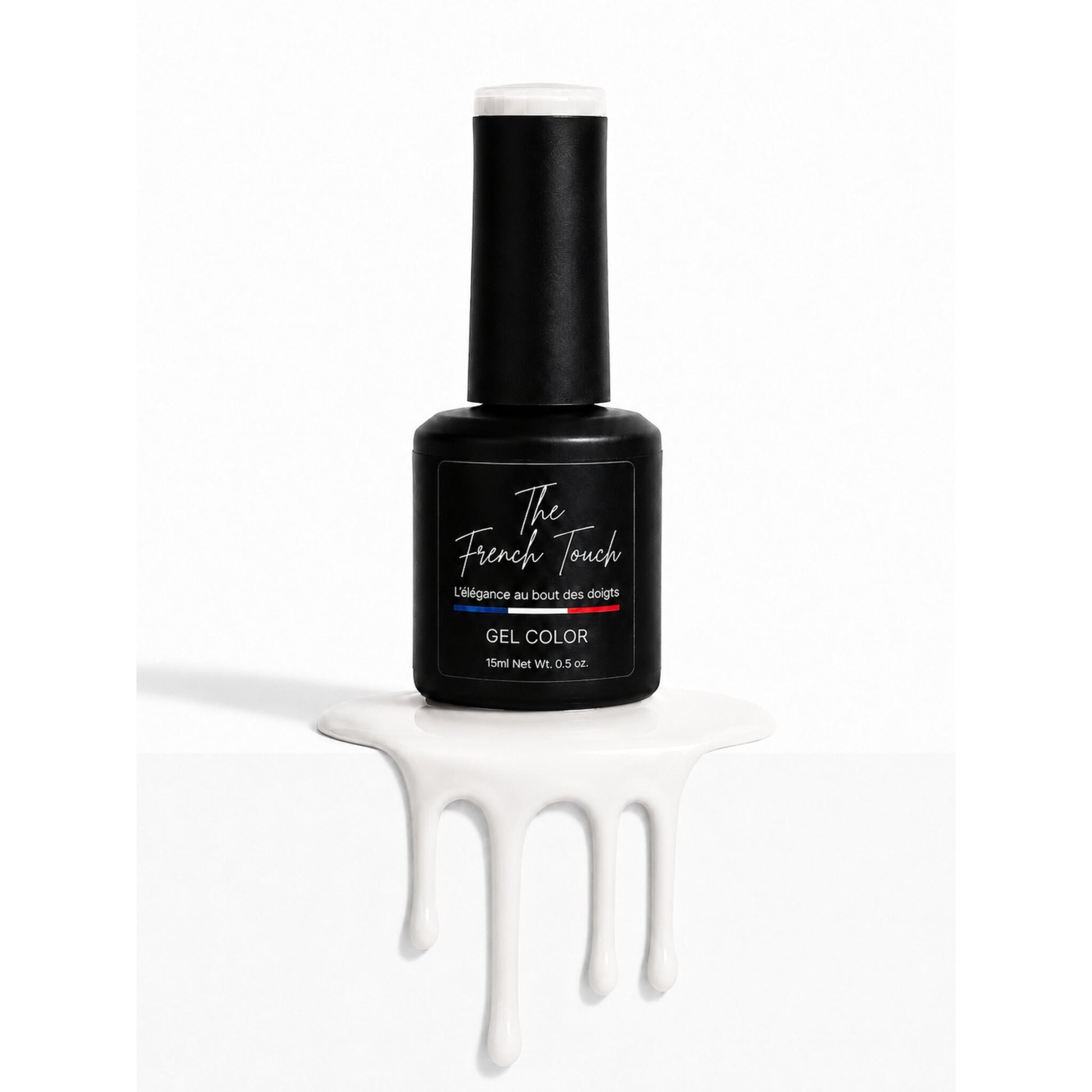 Vernis semi-permanent White Bunny blanc pur The French Touch - flacon 15ml