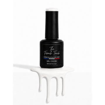 Vernis semi-permanent White Bunny blanc pur The French Touch - flacon 15ml